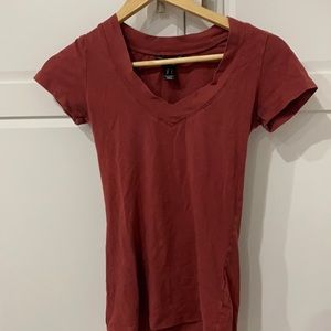 Stitches V Neck Shirt